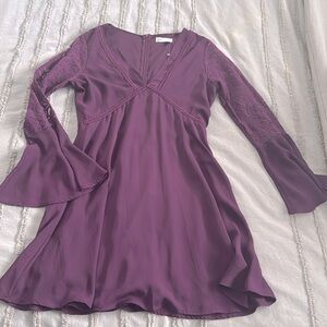 Altar'd State Purple Mini Dress